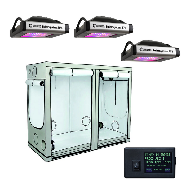 HOMEBox Ambient R240 & Triple SolarSystem 275 Complete Grow Combo with Controller 30% off