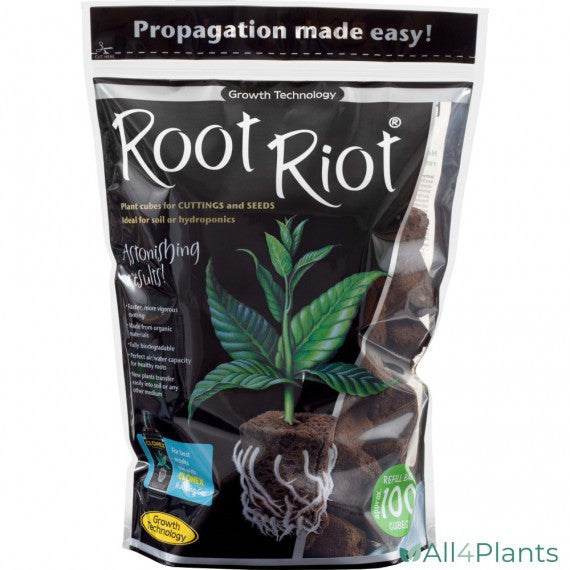 CLONEX ROOT RIOT REFILL BAG 100 CUBES