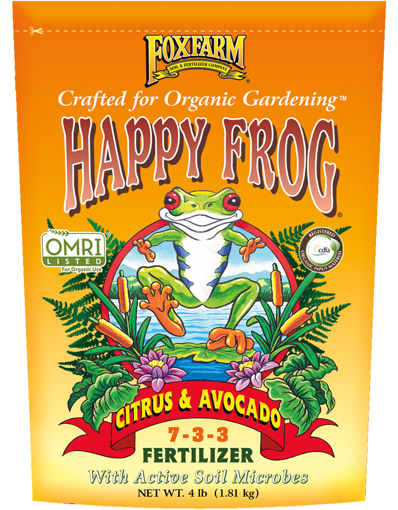 Happy Frog Citrus & Avocado Dry Fertilizer 4lb