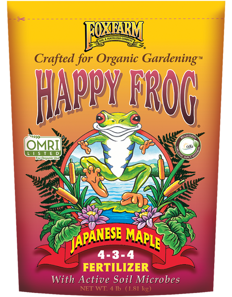 Happy Frog Japanese Maple Dry Fertilizer 4lb